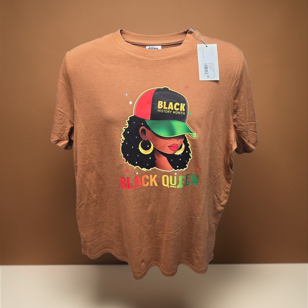 Brown Graphic T-Shirt